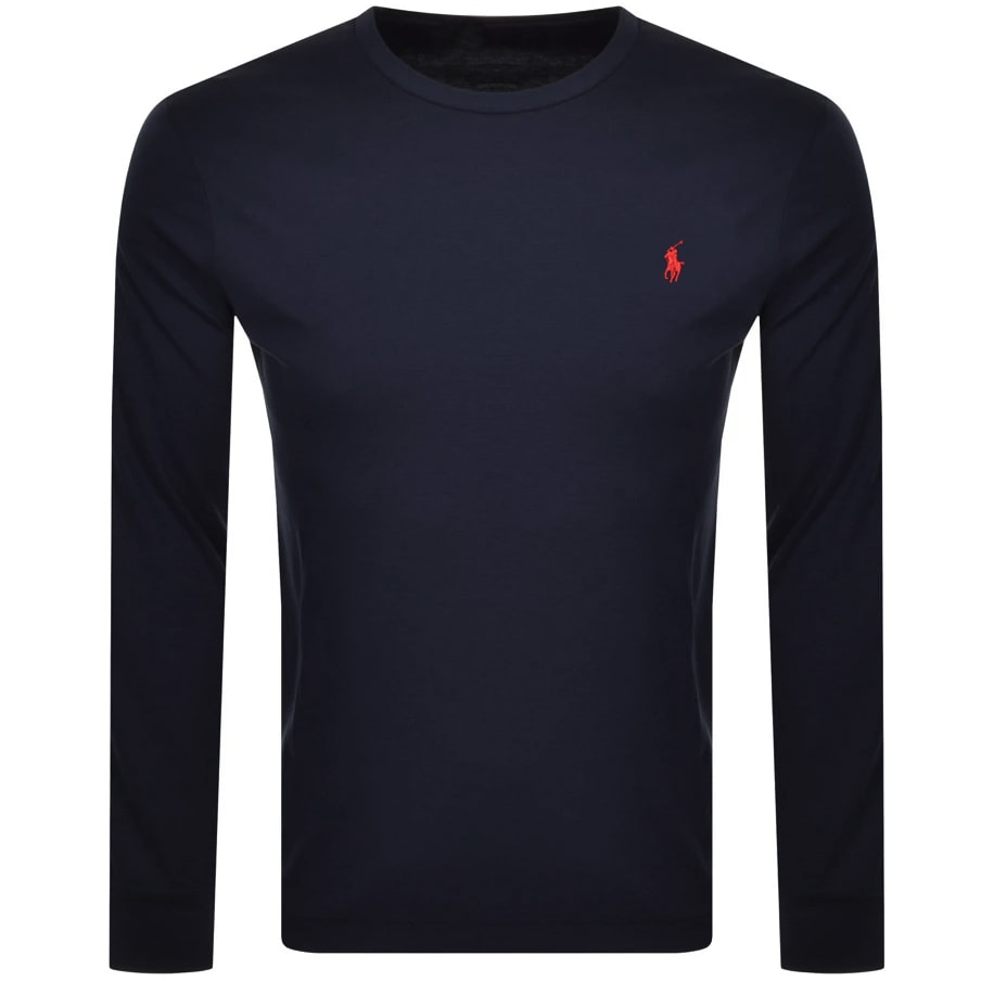 Alternative Image for ProductRalph Lauren Long Sleeved T Shirt Navy1